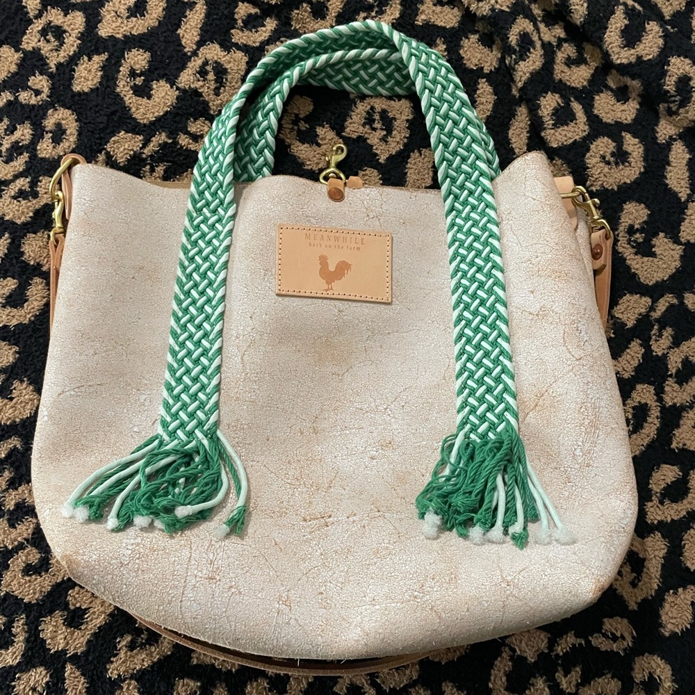 Meanwhile Back on the Farm Tote OOAK